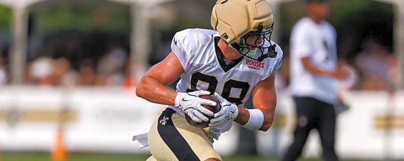 Saints have an Intriguing New Weapon in Athletic Rookie Tight End Oscar Delp