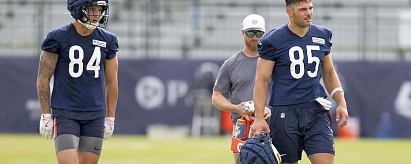 Cole Kmet isn&#39;t backing down in competition with Bears&#39; 1st-round pick Colston Loveland