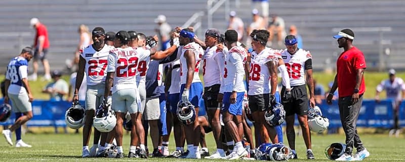 Giants Unofficial Depth Chart Takeaways: Rookies Rising, Battles Still Unsettled