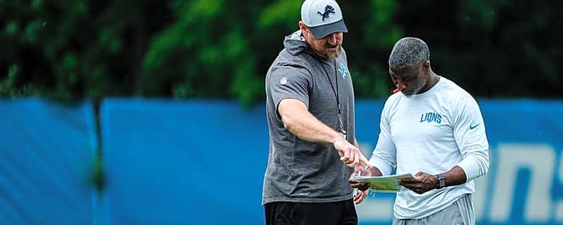 Dan Campbell Can't Stop Gushing Over Aaron Glenn, Jets