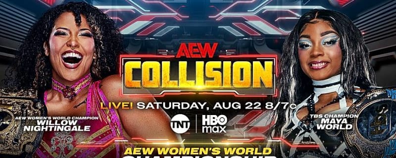 AEW Collision Preview (8/22/26): Start Time, Match Card