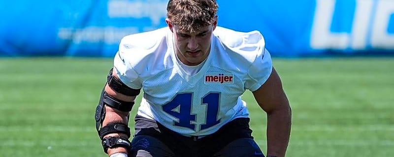 Early Signs Point to Major Role For Rookie Jimmy Rolder With Lions