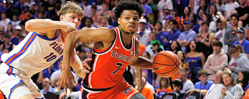 Auburn Tigers Stun No. 16 Florida Gators 76-67 for Big Road Win