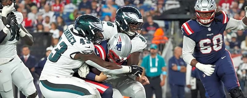 Overreactions From Eagles Preseason Loss to Patriots: Joshua Weru Deserving of Roster Spot?