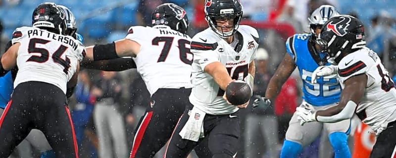 Stock Up, Stock Down After Texans' 13-16 Preseason Loss to Panthers
