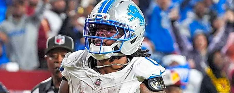 Lions Star RB Earns High PFF Grade Against Commanders