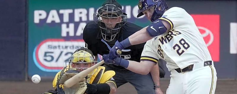 Brewers' Andrew Vaughn Surging With Bryce Harper-Level Production