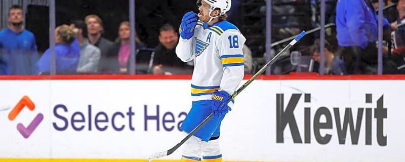 Blues training camp groups announced with serious opening night implications