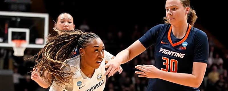 No. 2 Vanderbilt Women's Basketball Rolls Past No. 7 Illinois Punching Ticket to Sweet 16