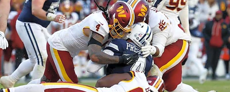 Commanders physicality likened to 'heavyweight title fight'