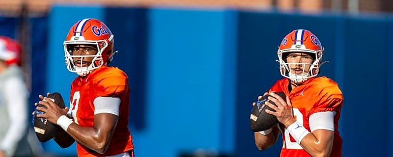 Where Florida's QB Controversy Stands as Gators Prep to Face No. 3 Georgia