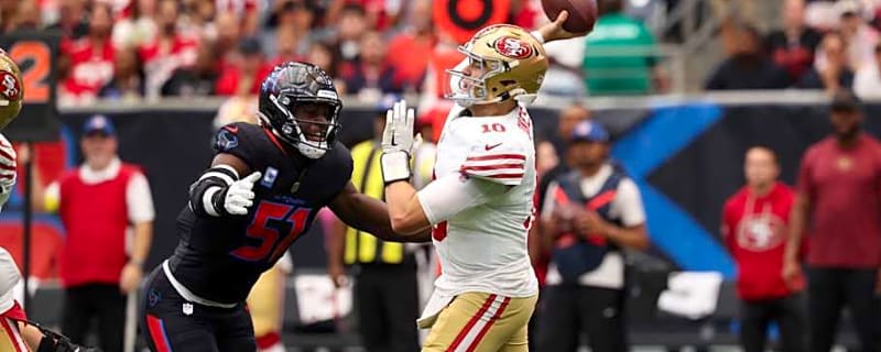 3 Instant Takeaways From the 49ers&#39; 26-15 Loss to the Texans