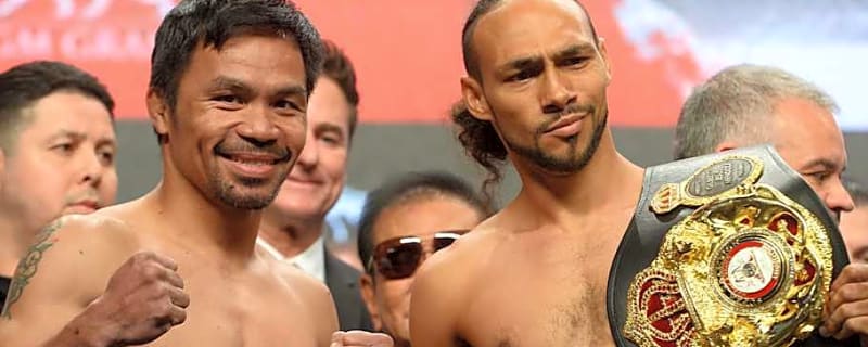 Keith Thurman Flaunts $8,000 Betting Slip Win From Manny Pacquiao Draw Prediction