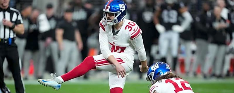 Giants Special Teams Delivers Near Perfect Showing in Week 17 Win