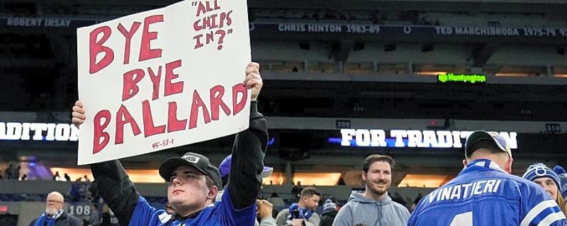 Colts Reach Rock Bottom in Chris Ballard's Magnum Opus