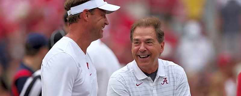 Nick Saban Endorses Top LSU Football Candidate for Tigers Job As Rumor Mill Swirls