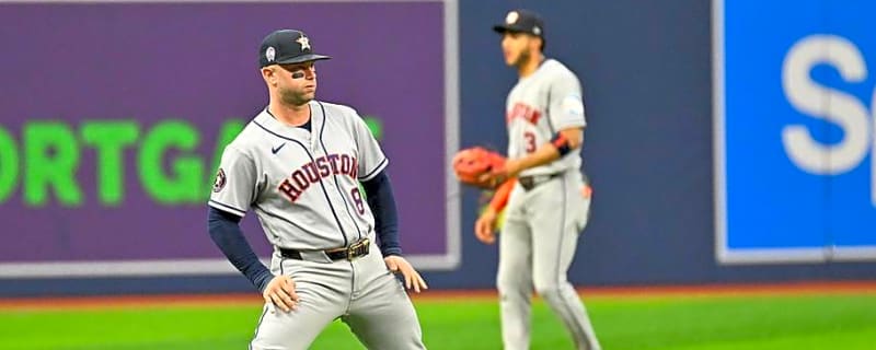 Astros Urged To Trade One of Their Abundance of Infielders to Address Major Need