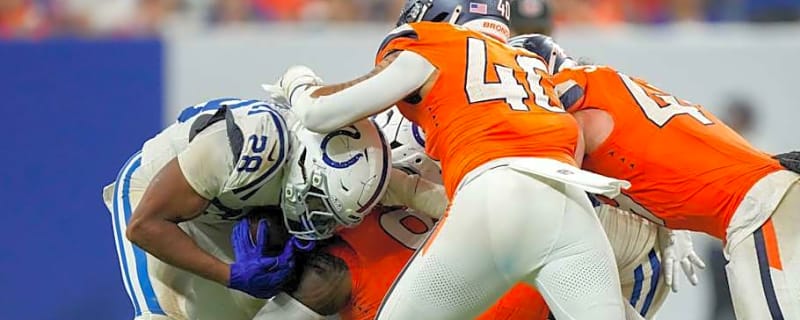 Film Room: Analyzing Broncos&#39; Run-Defense Issues in Colts Loss