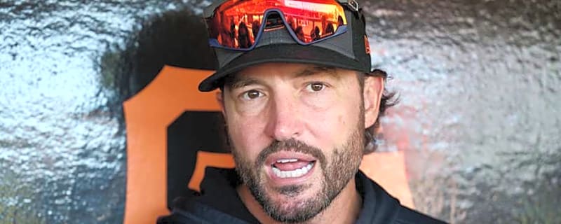 Tony Vitello calls out his team as the pressure mounts for the San Francisco Giants