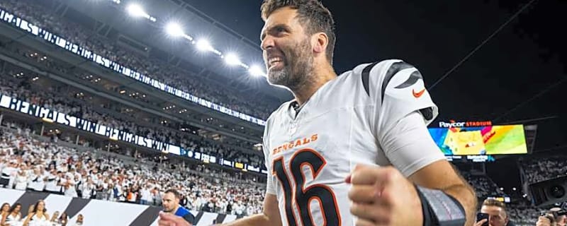 The Bengals didn’t win the trade deadline but Joe Flacco sure did