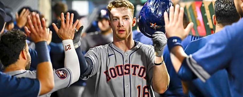 Key Statistic Behind Astros Rookie Zach Cole’s Rise to Major Leagues