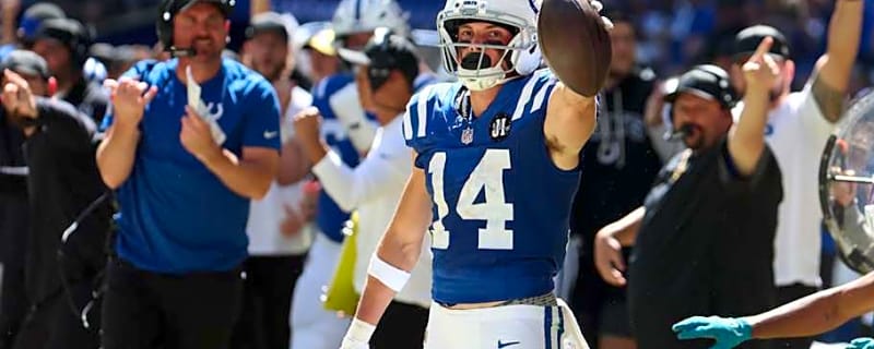 Colts' Greatest All-Time Foe Closing in on Alec Pierce