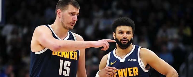 Nikola Jokic Gives Jamal Murray His Flowers Before All-Star Game