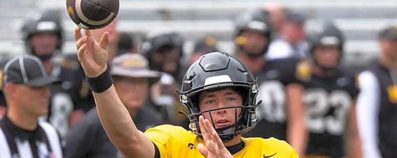 Iowa Football Beginning to Get Four-Star Freshman QB Into the Mix