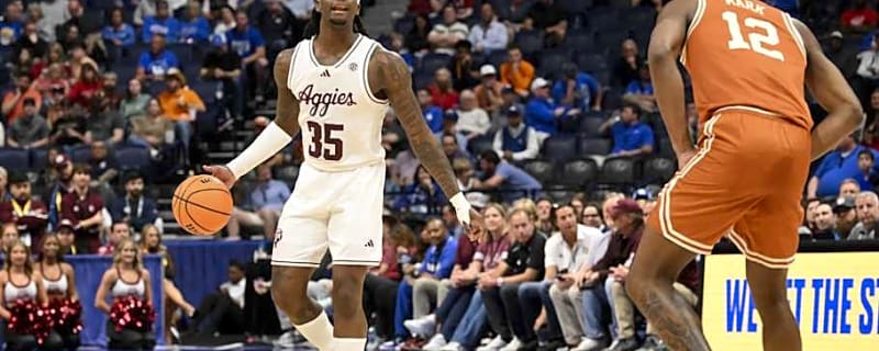 Texas A&M Basketball Star Declares for NBA Draft