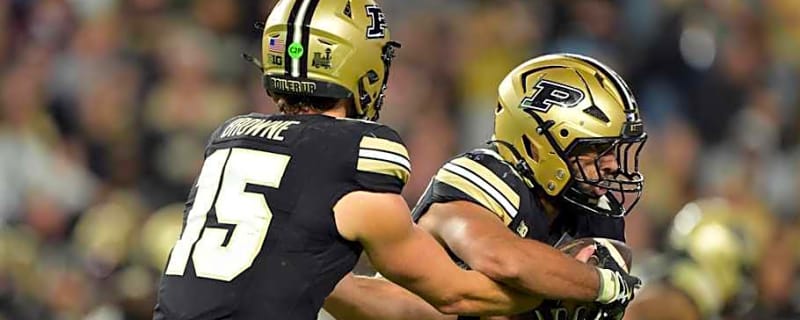 Purdue Scores Touchdown vs. Notre Dame on Trick Play Run to Perfection