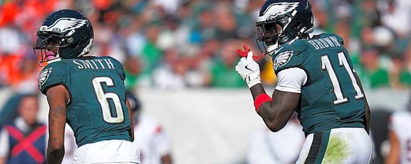 Fantasy writer offers up hope for owners of Eagles&#39; DeVonta Smith and A.J. Brown