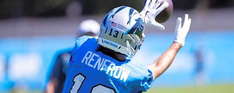 Hunter Renfrow ran a sick route at Panthers training camp and fans went wild