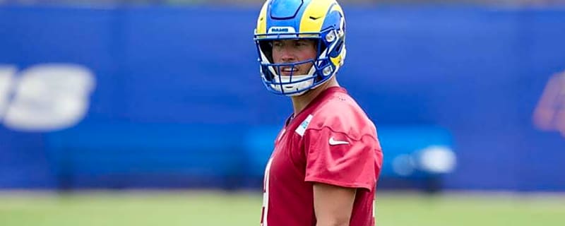 Rams QB, Matthew Stafford Dealing With Back Soreness At the Start Training Camp