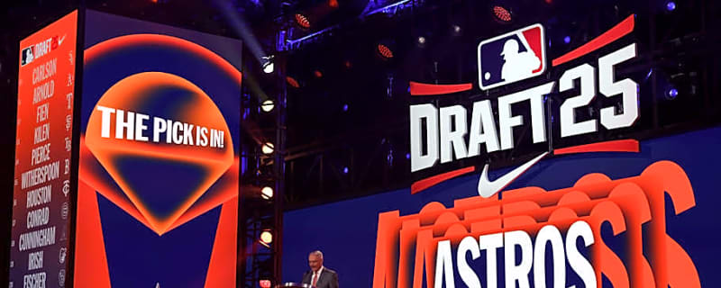 New Houston Astros Draft Pick Takes Brutal Shot at Seattle Mariners on Draft Night