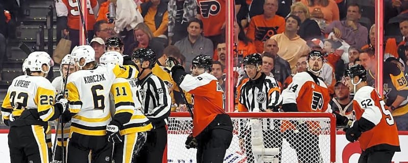 Penguins shutout state rival Flyers in season opener