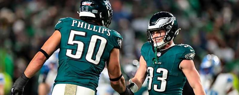 Two games later and Jaelan Phillips continues to be the savior for Eagles&#39; defense