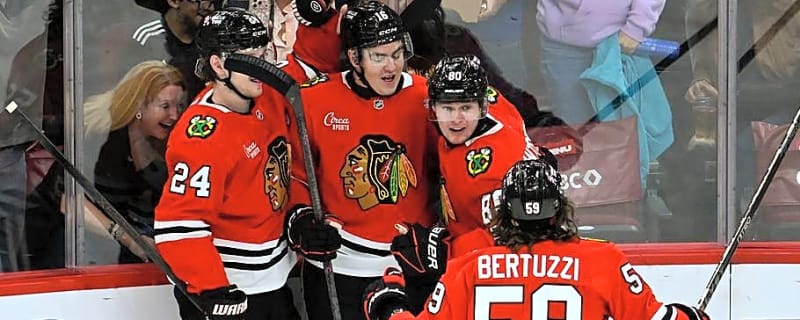 Blackhawks  fall to defending champion Hurricanes 5-2