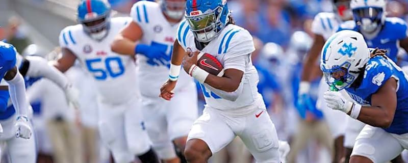 Injury Update: Ole Miss Football Quarterback Austin Simmons Assisted Off Field