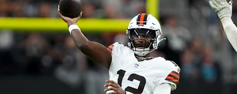 Cleveland Browns GM Andrew Berry embraces Shedeur Sanders after win
