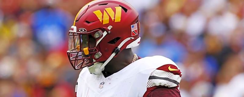 Commanders&#39; lineman had a 3-word response that says it all