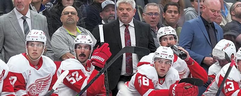 Todd McLellan Sends Strong Message About What It Means to Be a Red Wing