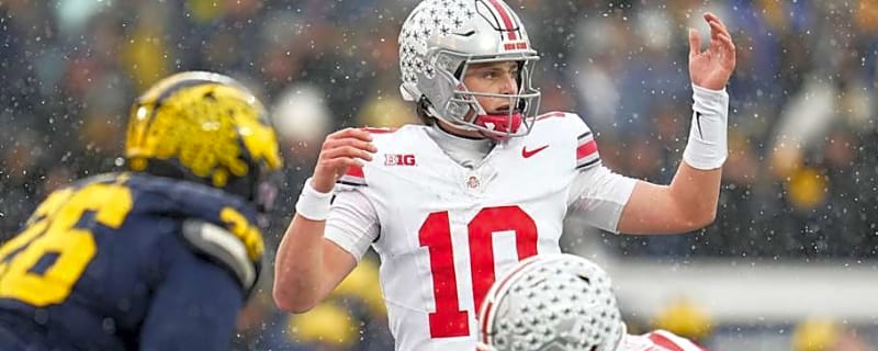 Julian Sayin still not satisfied after leading Buckeyes past Michigan