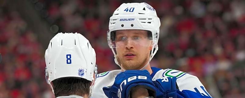 Canucks Star Forward Silencing Critics With Dominant Two-Way Play