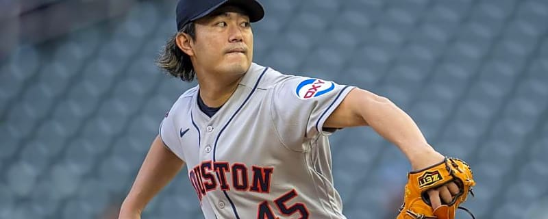 Astros Rotation for Rangers Series Set with Tatsuta Imai, Spencer Arrighetti
