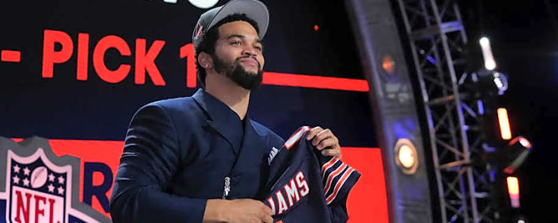 Bears' Caleb Williams Ranked as the Best QB Prospect Since 2021