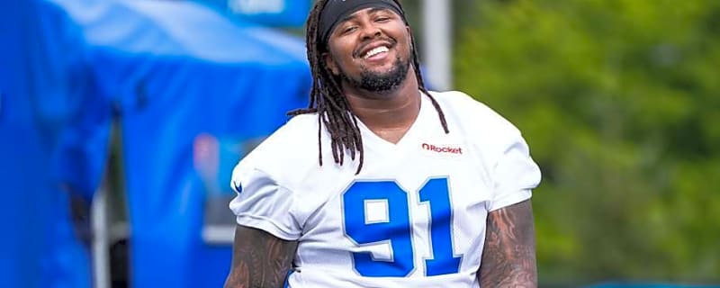 Tyleik Williams had a unique 'Welcome to the NFL moment' during Lions training camp