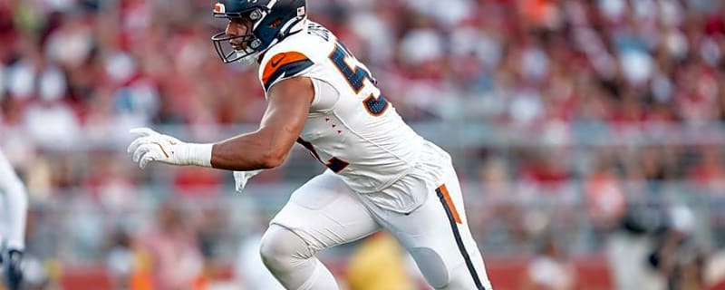 Broncos OLB Jonah Elliss Steps Up as Tillman Forced to Sit Out