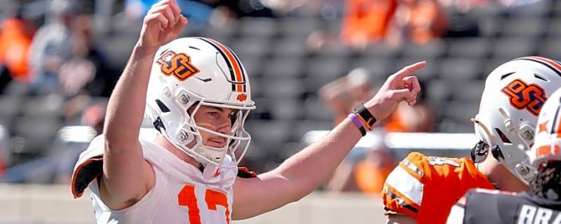 Oklahoma State Releases Official Depth Chart for Season Opener vs. Tulsa