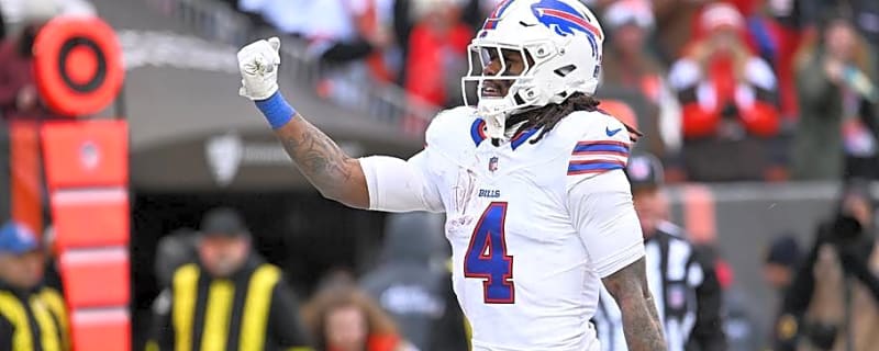 James Cook's Historic Run Somehow Not Good Enough to Crack Current NFL Top 5