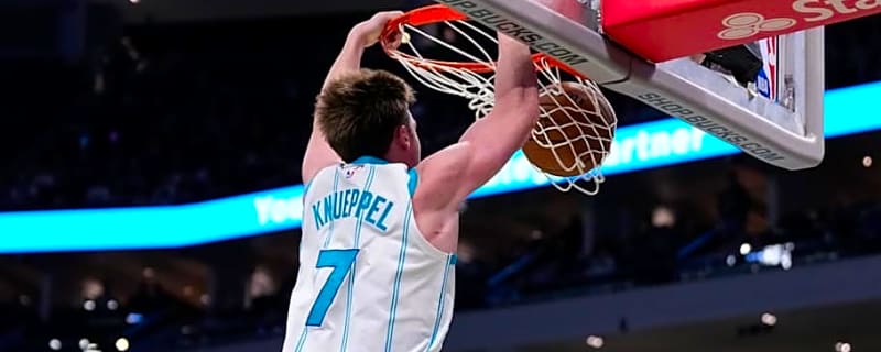 Hornets&#39; Kon Knueppel is clearly the NBA Rookie of the Year front-runner so far